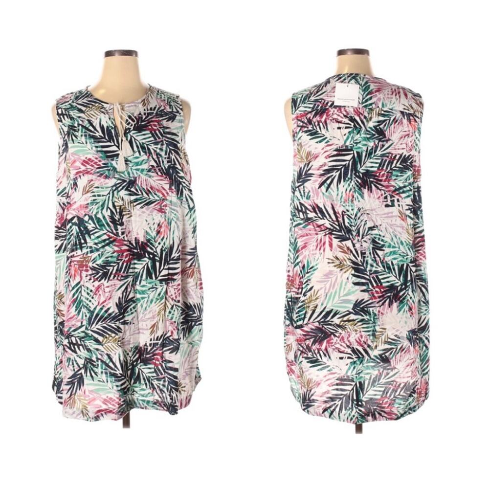 BeachLunchLounge Kayla Shift Dress Palm Leaf